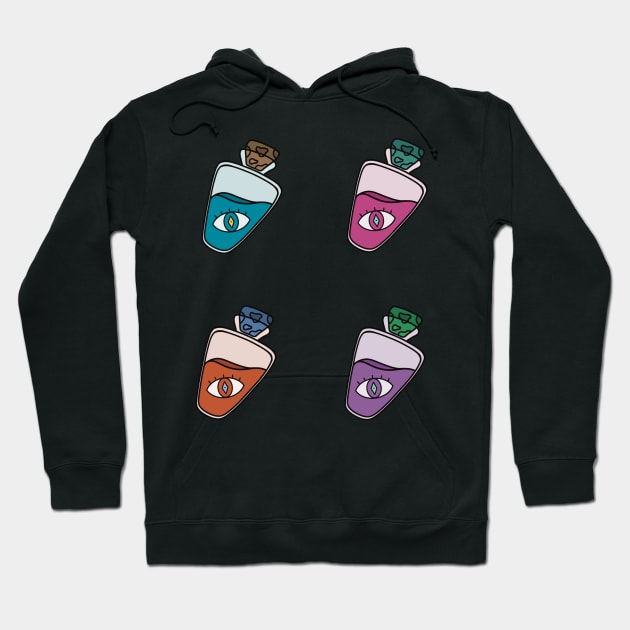 RPG Magical Potion Pack Hoodie by Fuineryn